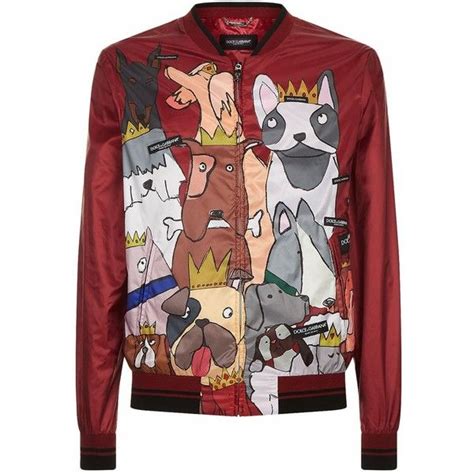 dolce gabbana dog-print-jacket|Dolce&Gabbana Coats And Jackets for Men .